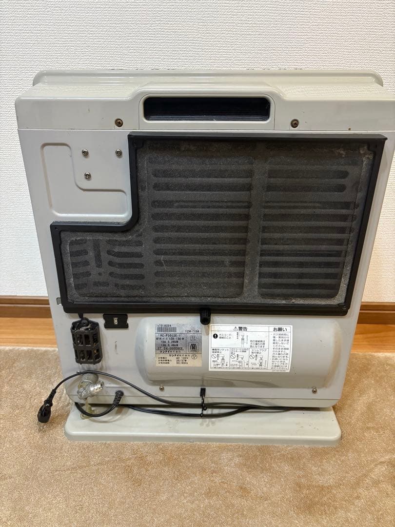 OSAKA GAS ガスファンヒーター シルバー RC-F3502E-1