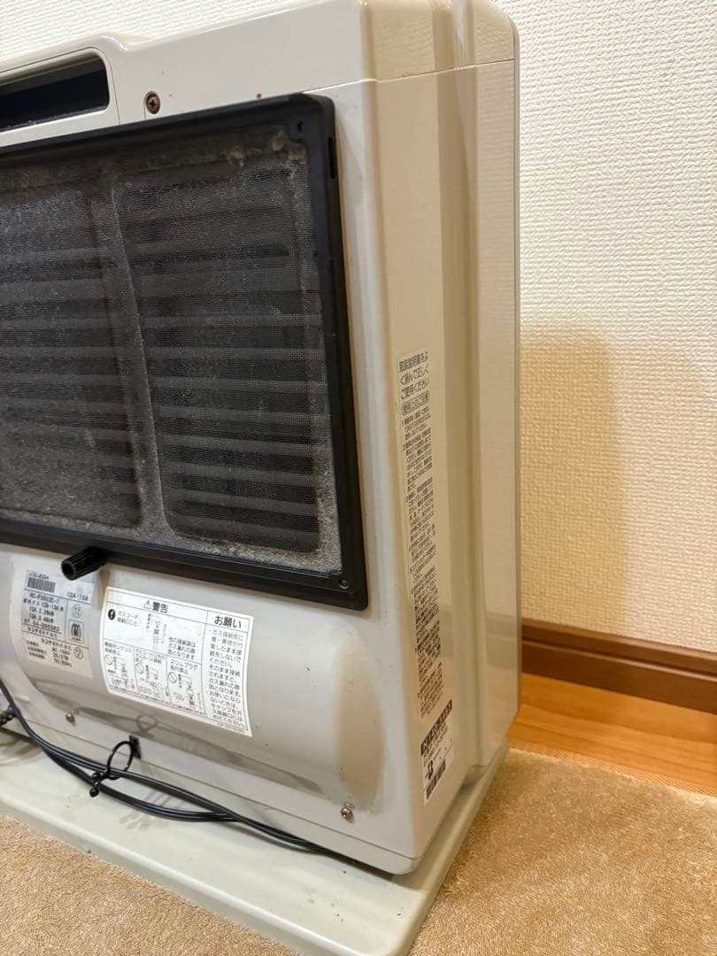 OSAKA GAS ガスファンヒーター シルバー RC-F3502E-1