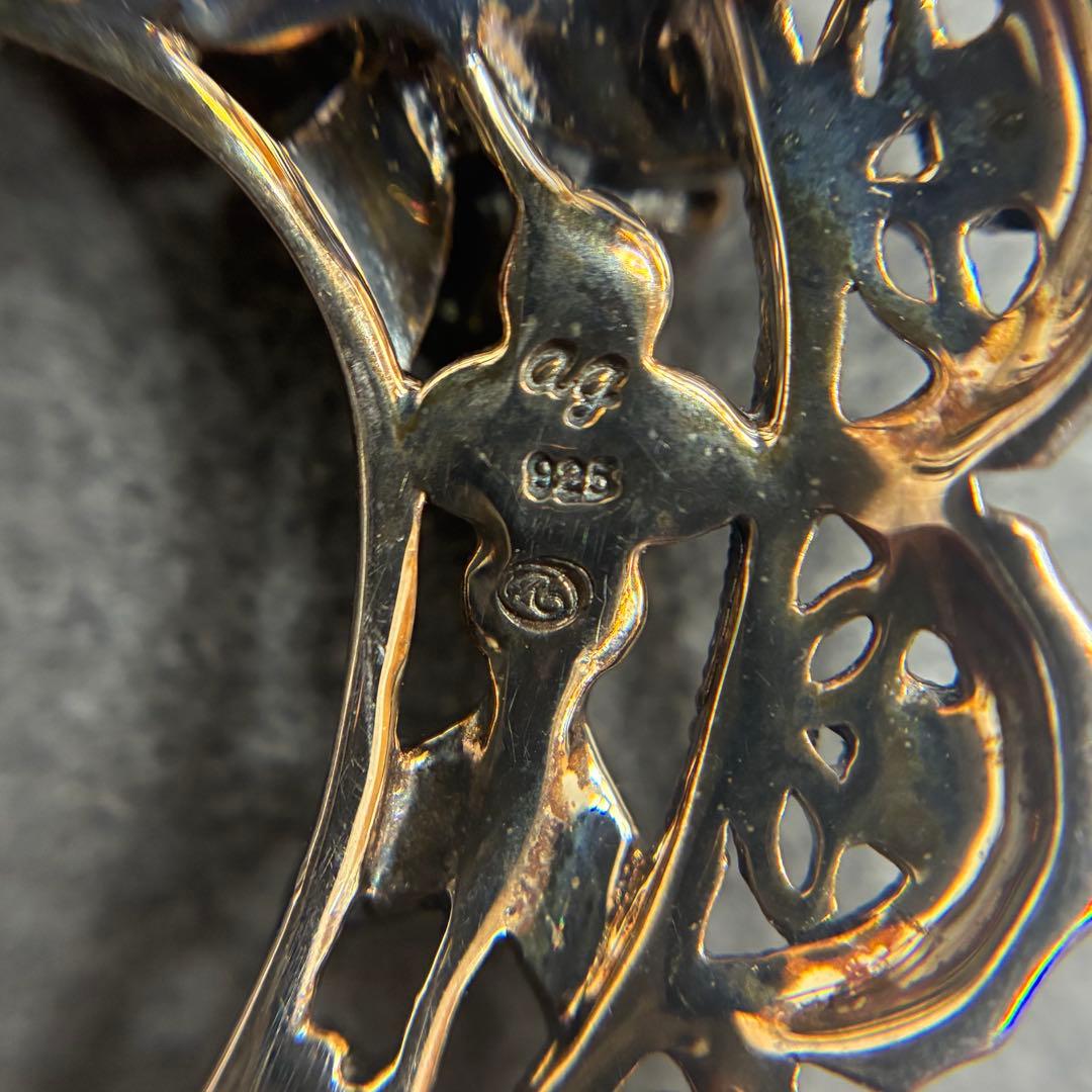 碌山 ROKUZAN ヴィンテージ ブローチ ペンダントトップ セット 925