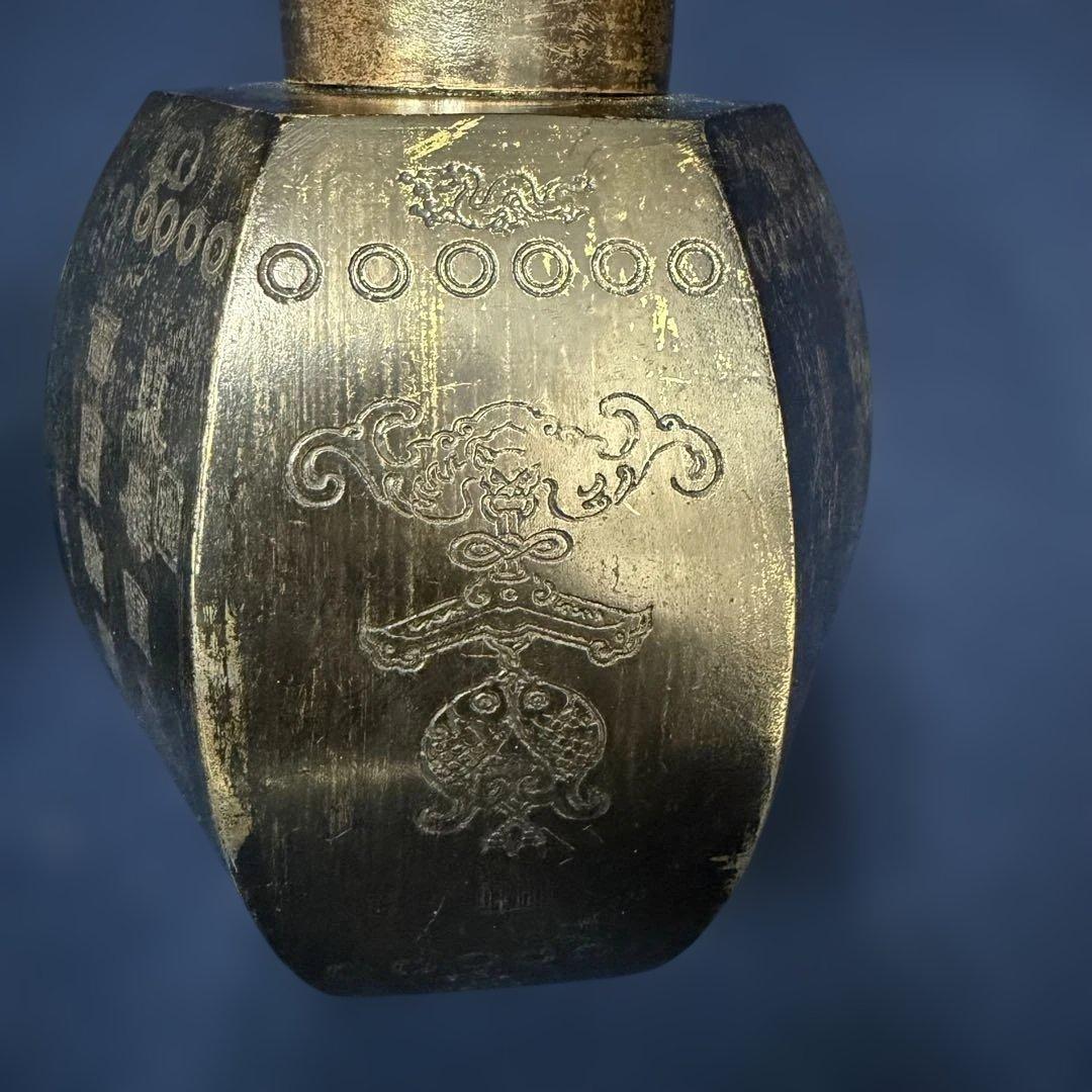 榮寶斋 荣宝斋 栄宝斎 茶壺 茶入 書道具 漢詩 茶道具 銅器 旧家 蔵出 骨董