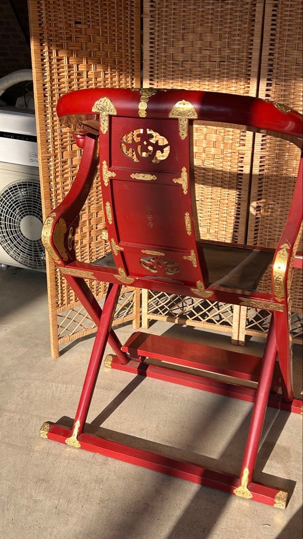 お話中 寺院仏具 ルーツ型本曲録 平安寺