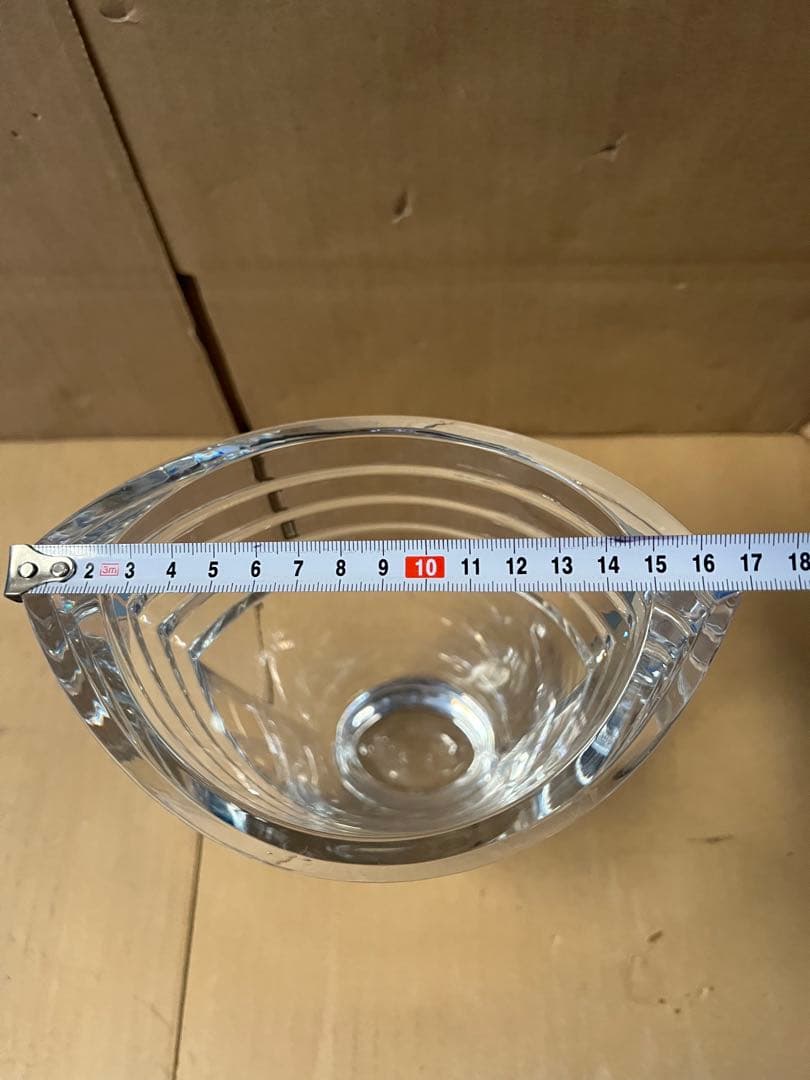 GLASSWORKS NARUMI 花瓶25cm ヘリオス