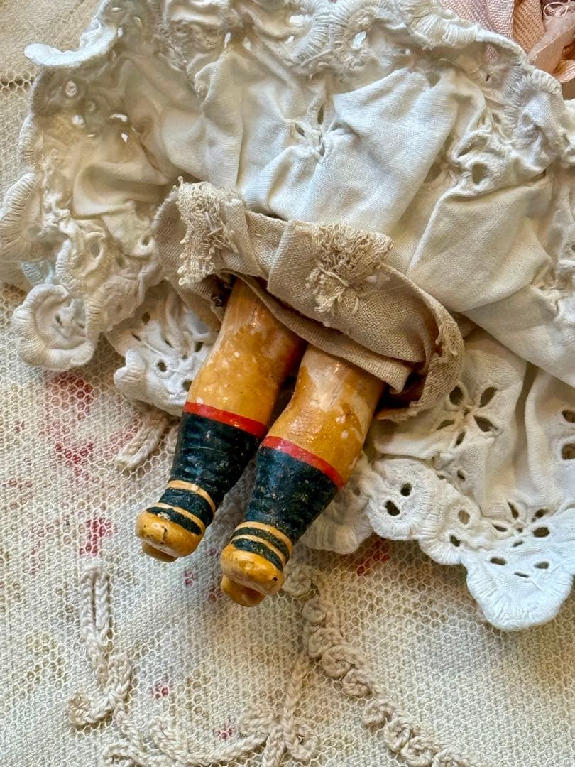 アンティーク　ミニョネット　ドール