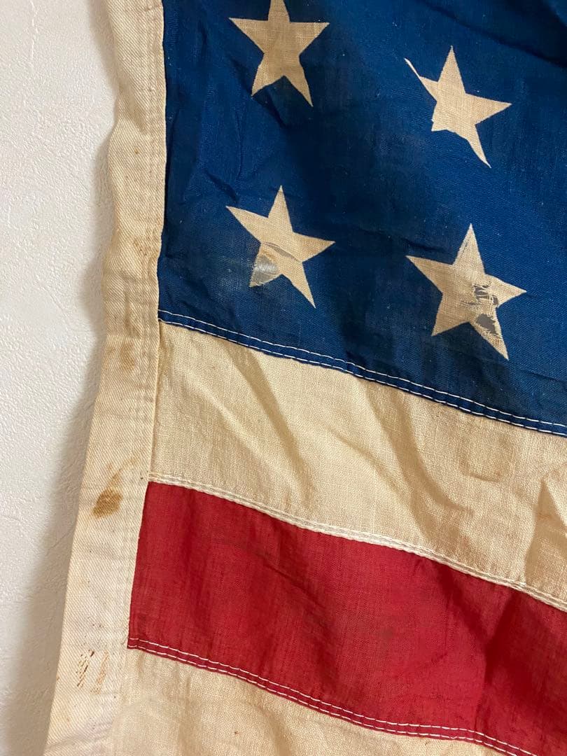 vintage USA flag 48star 星条旗 ヴィンテージ
