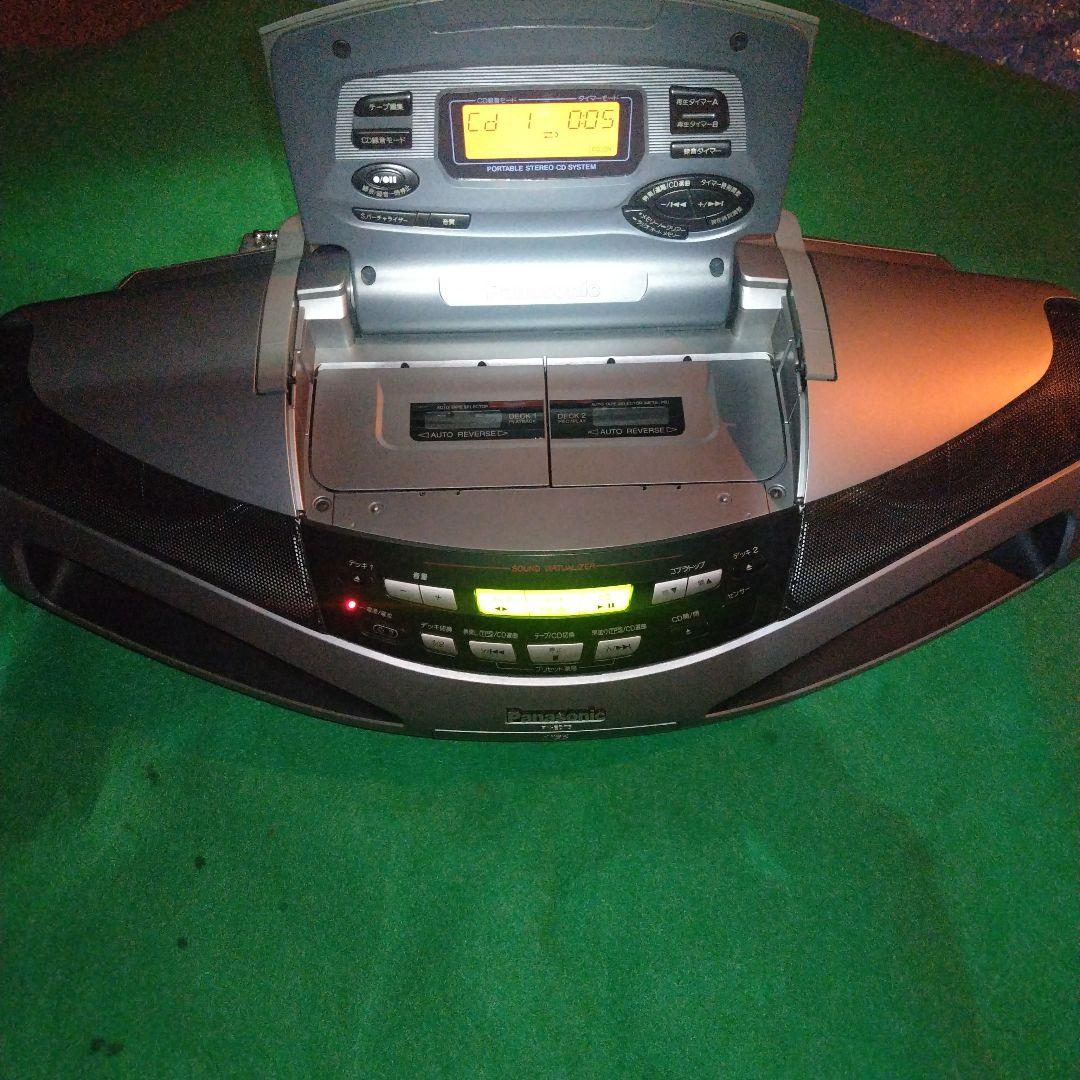 美品‼️Panasonic　RX-ED75　コブラトップ　ラジカセ