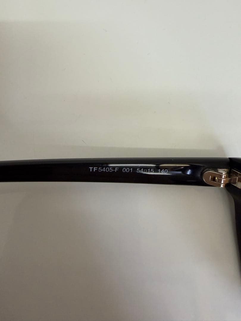 TOM FORD TF5405-F 001 サングラス 度なし　リメイク