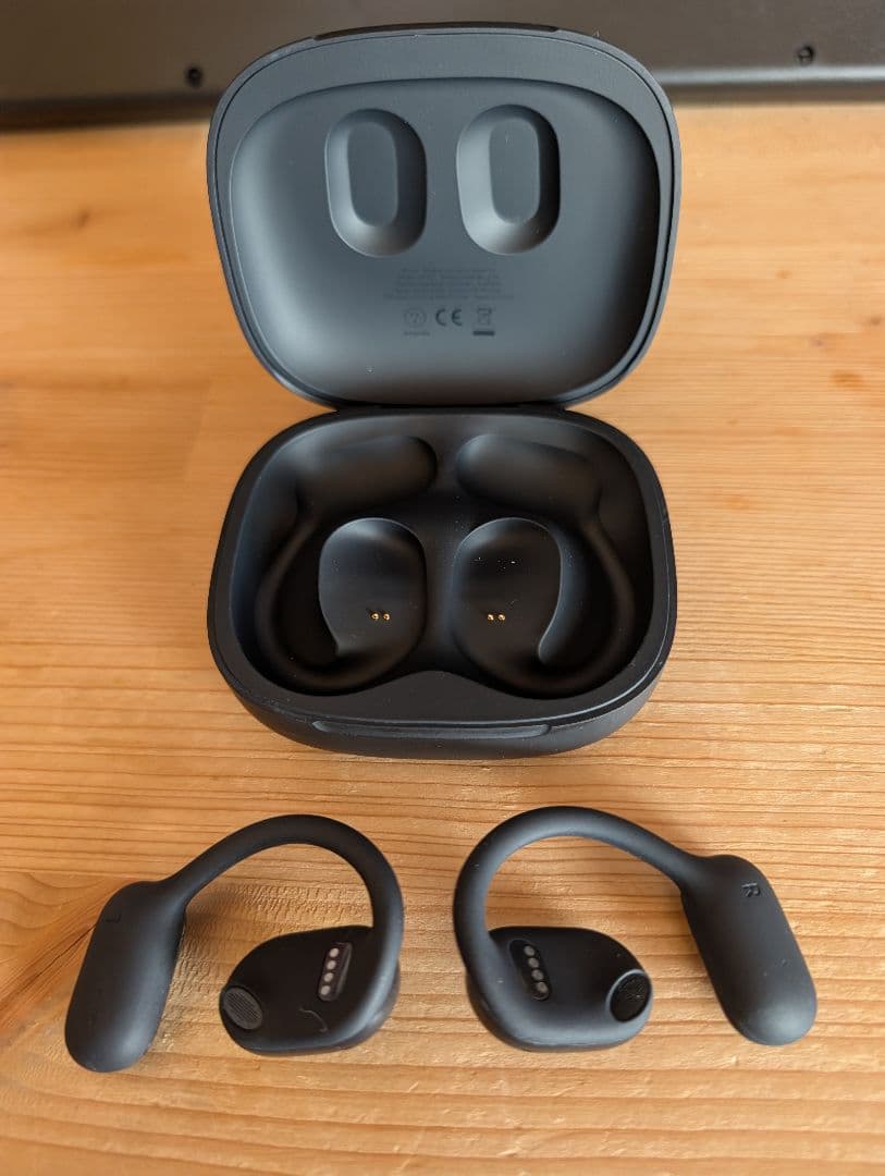 Oladance　オープンイヤー ウェアラブルステレオイヤホン 充電ケース付き