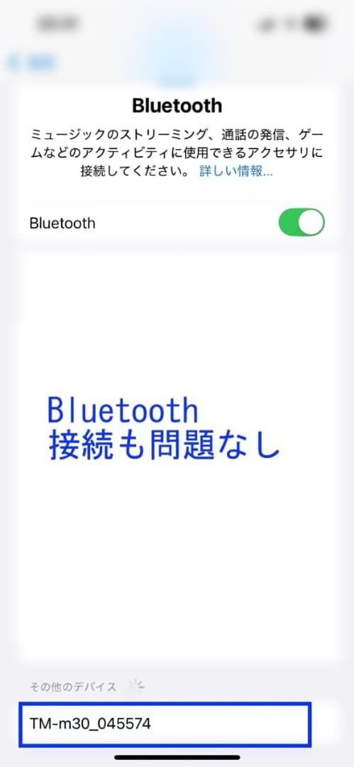 通電確認 EPSON TM-m30 M335B レシートプリンター+純正コード
