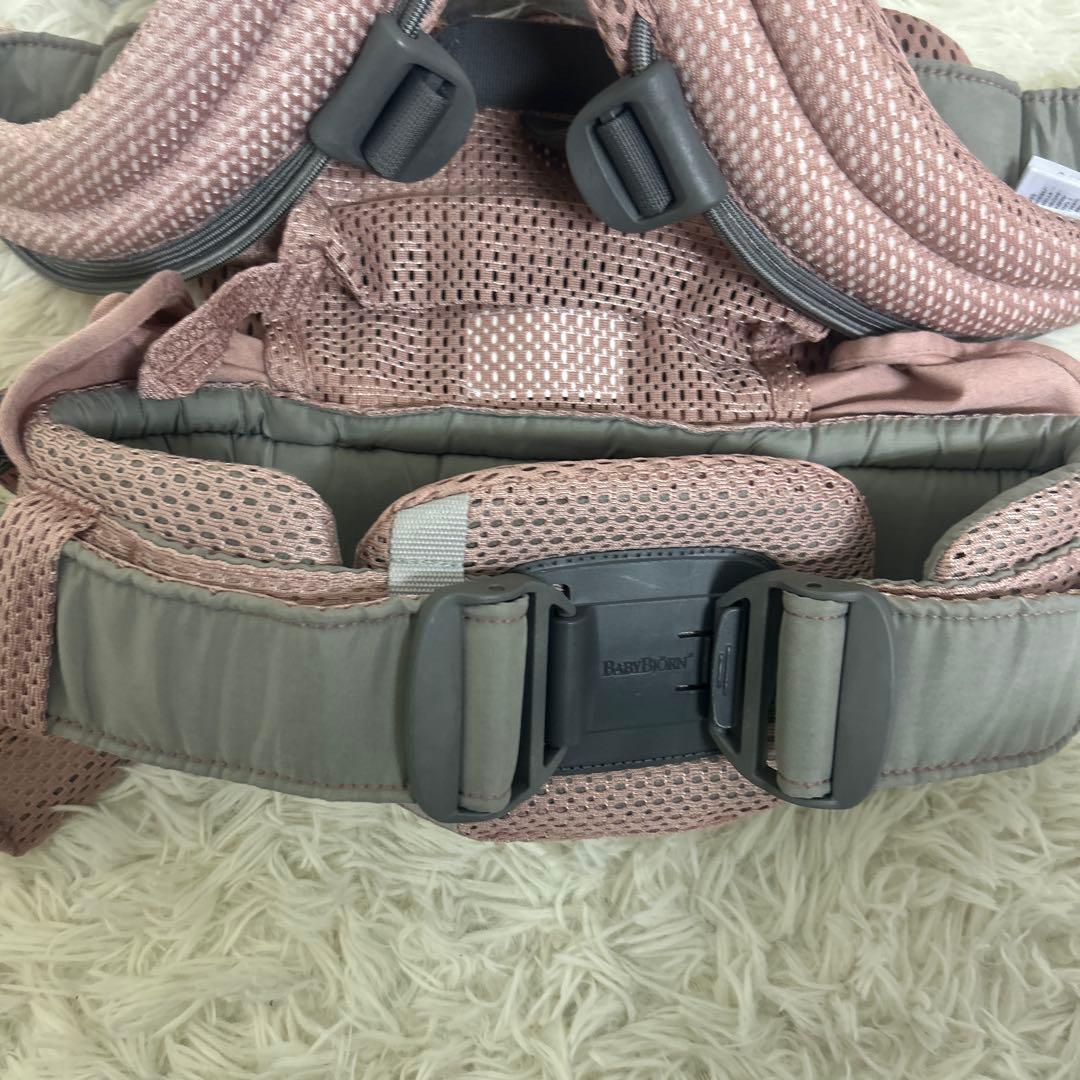 【美品】BabyBjorn ベビーキャリア ハーモニー / ダスティピンク