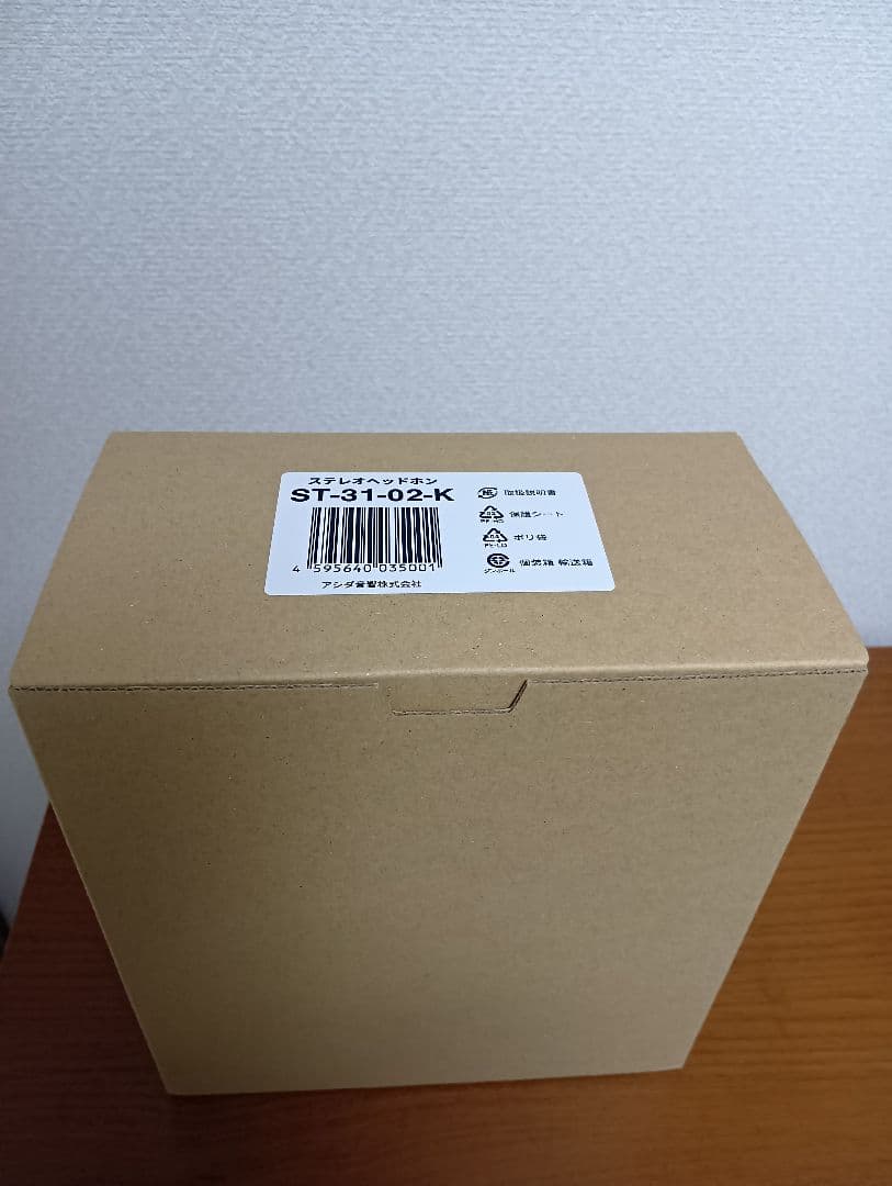 ASHIDAVOX ヘッドホン ST-31-02-K アシダ音響有線ヘッドホン