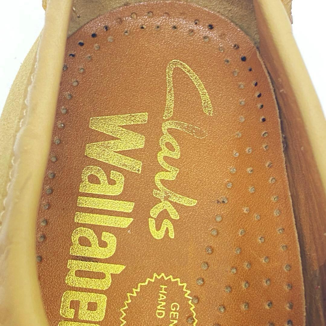 clarks クラークス　26cm ナタリー ワラビー ベージュ モカシン