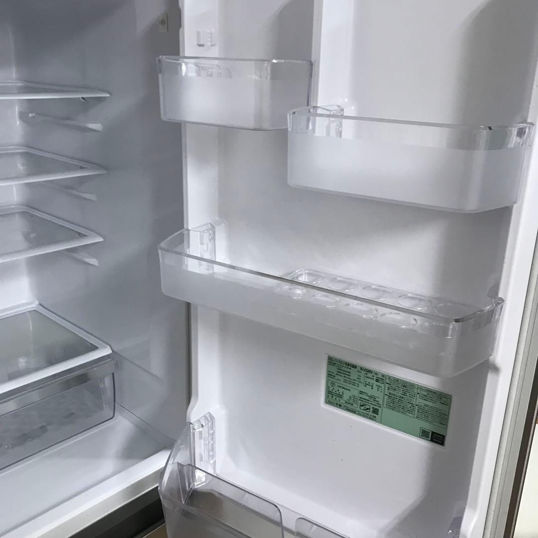 【極美品】HITACH　ノンフロン冷凍冷蔵庫　R-V32RV　2022年製 K