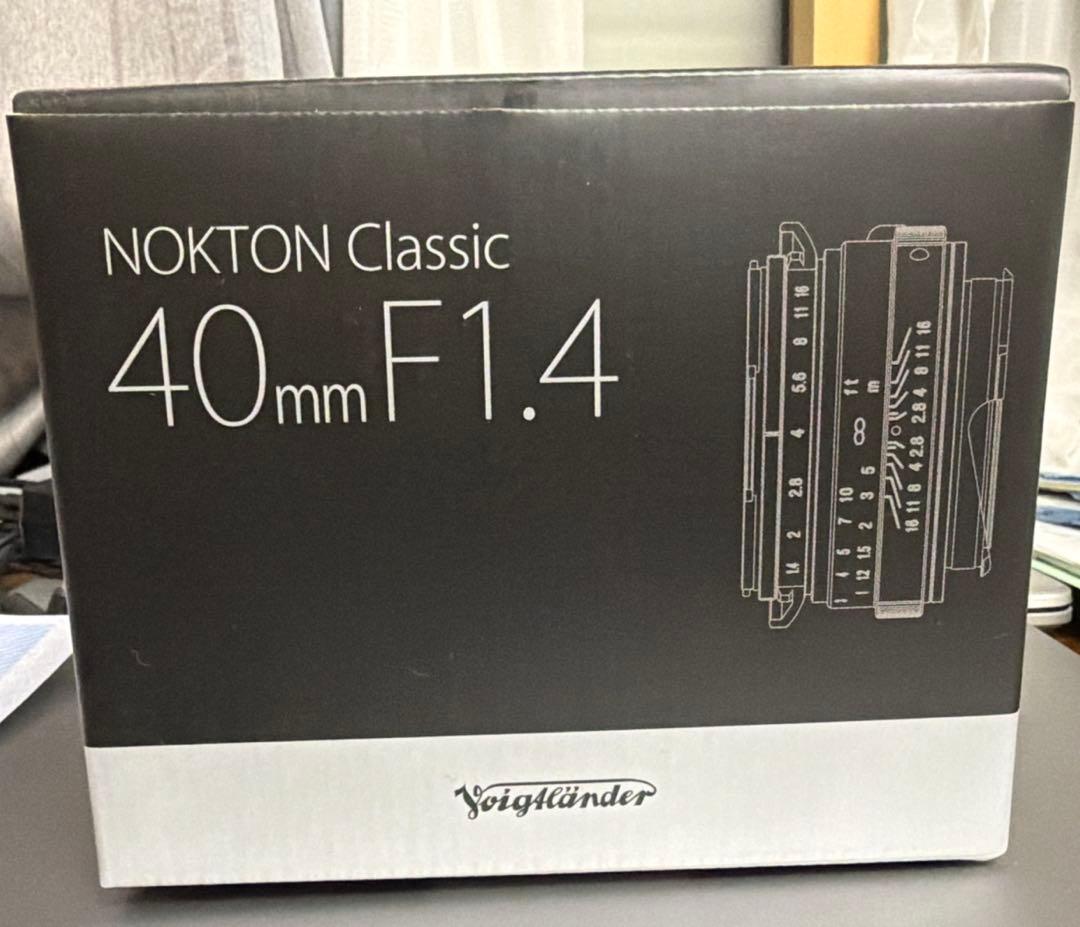 Voigtländer VM 40mm F1.4 レンズのみ