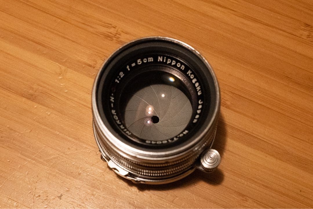 【Nikon】NIKKOR-H.C 50mm f/2 レンズ　オールドレンズ