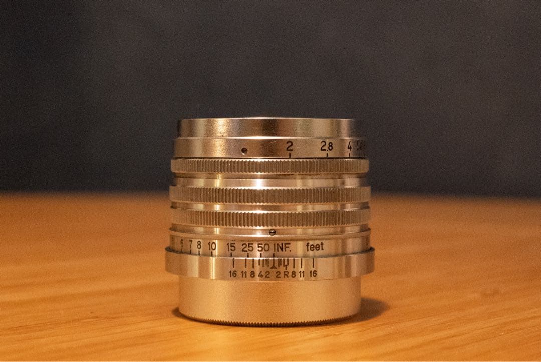 【Nikon】NIKKOR-H.C 50mm f/2 レンズ　オールドレンズ