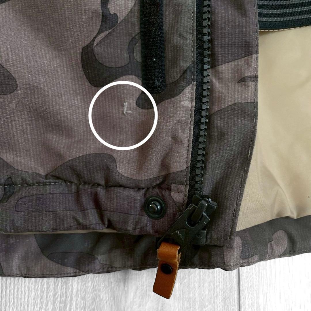 バートンBURTONスノーボドウェア　スノボ　メンズ　上下セット　カモフラ