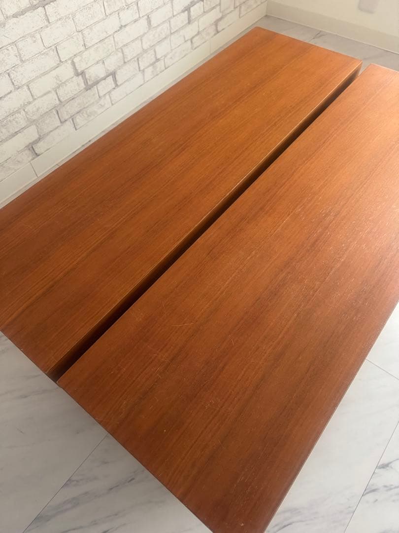 モーダエンカーサ　ウォールナット　ローテーブル　コーヒーテーブル　送料込み