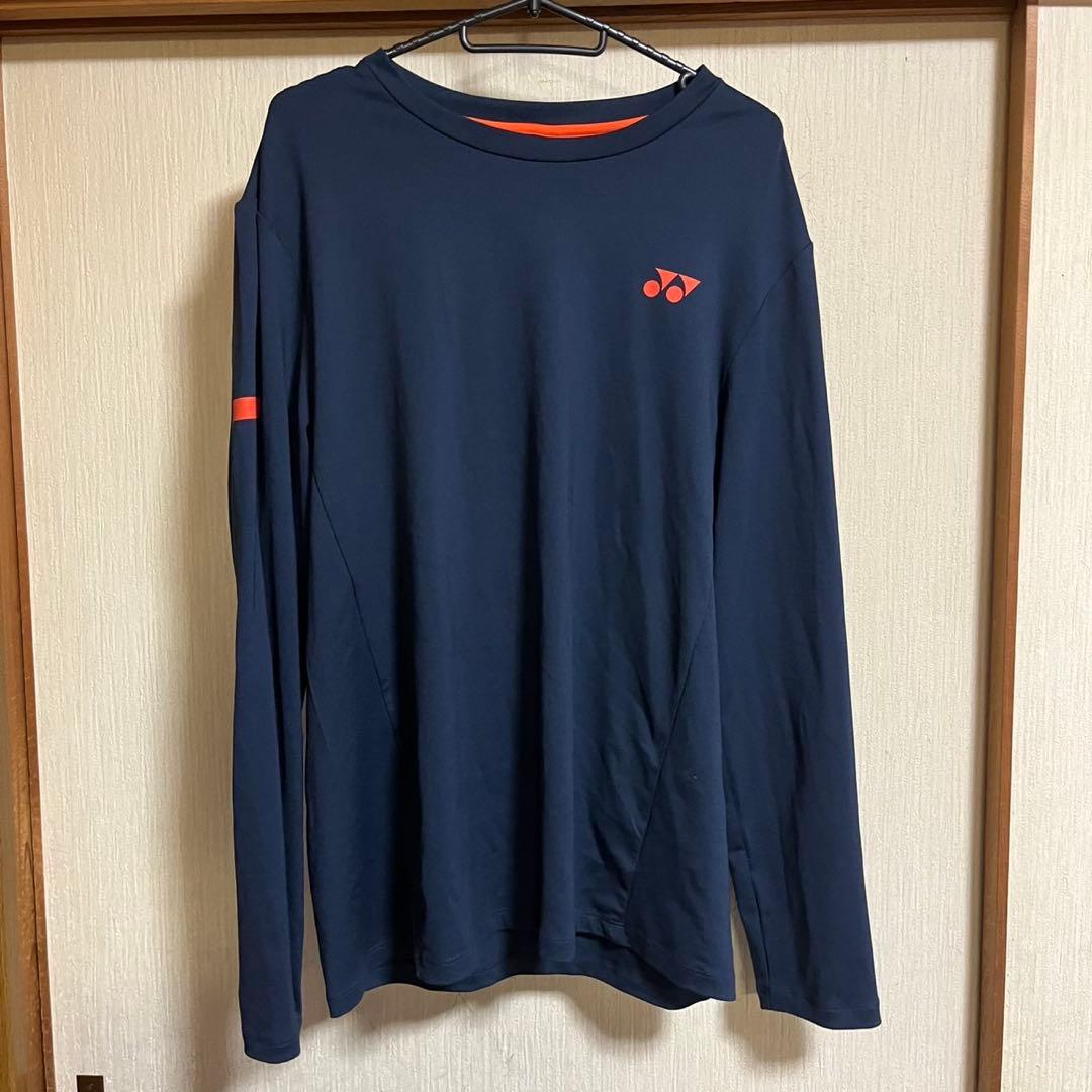 【韓国YONEX】ネイビーロンティー（ラケットスポーツ）