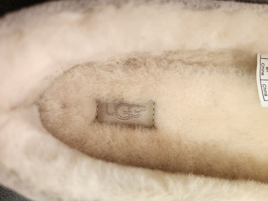 UGG LIGHT.GREY スエード モカシン