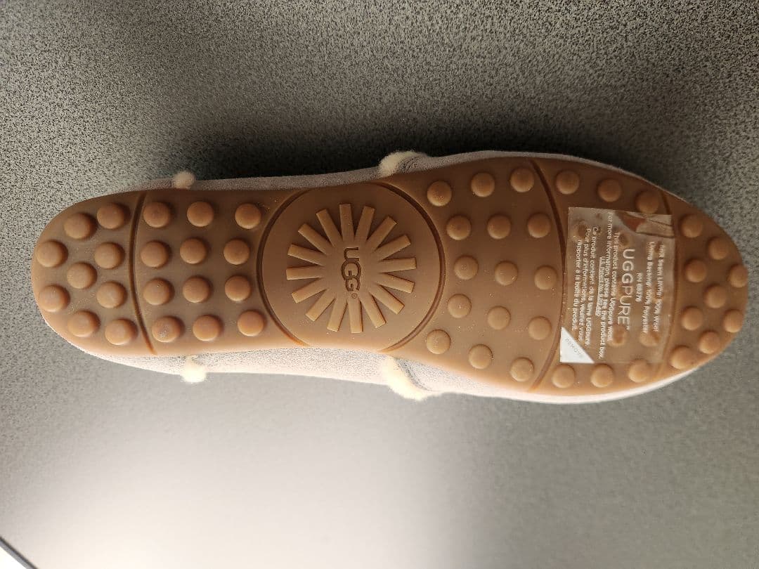 UGG LIGHT.GREY スエード モカシン