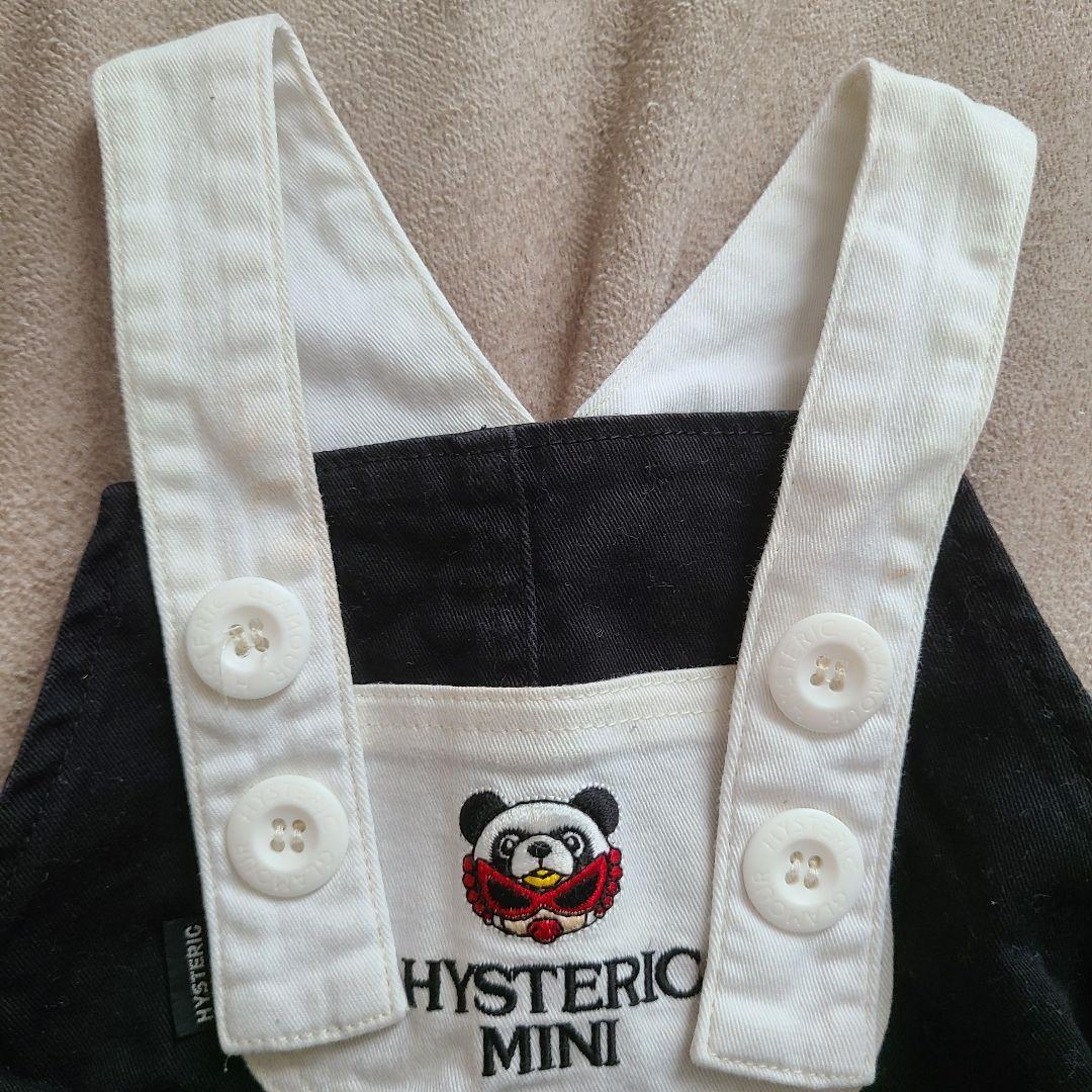 HYSTERIC MINI パンダ柄ダルマロンパース 80〜90