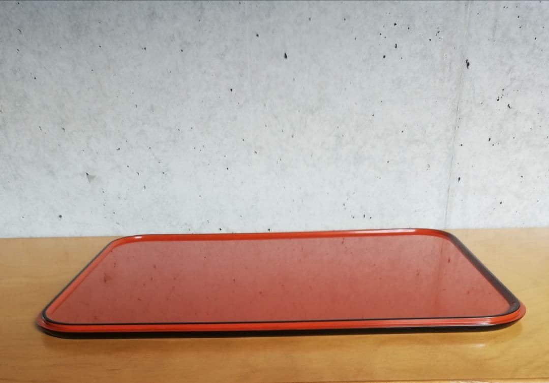 輪島塗 洗朱卓上膳 路幸作 NO282