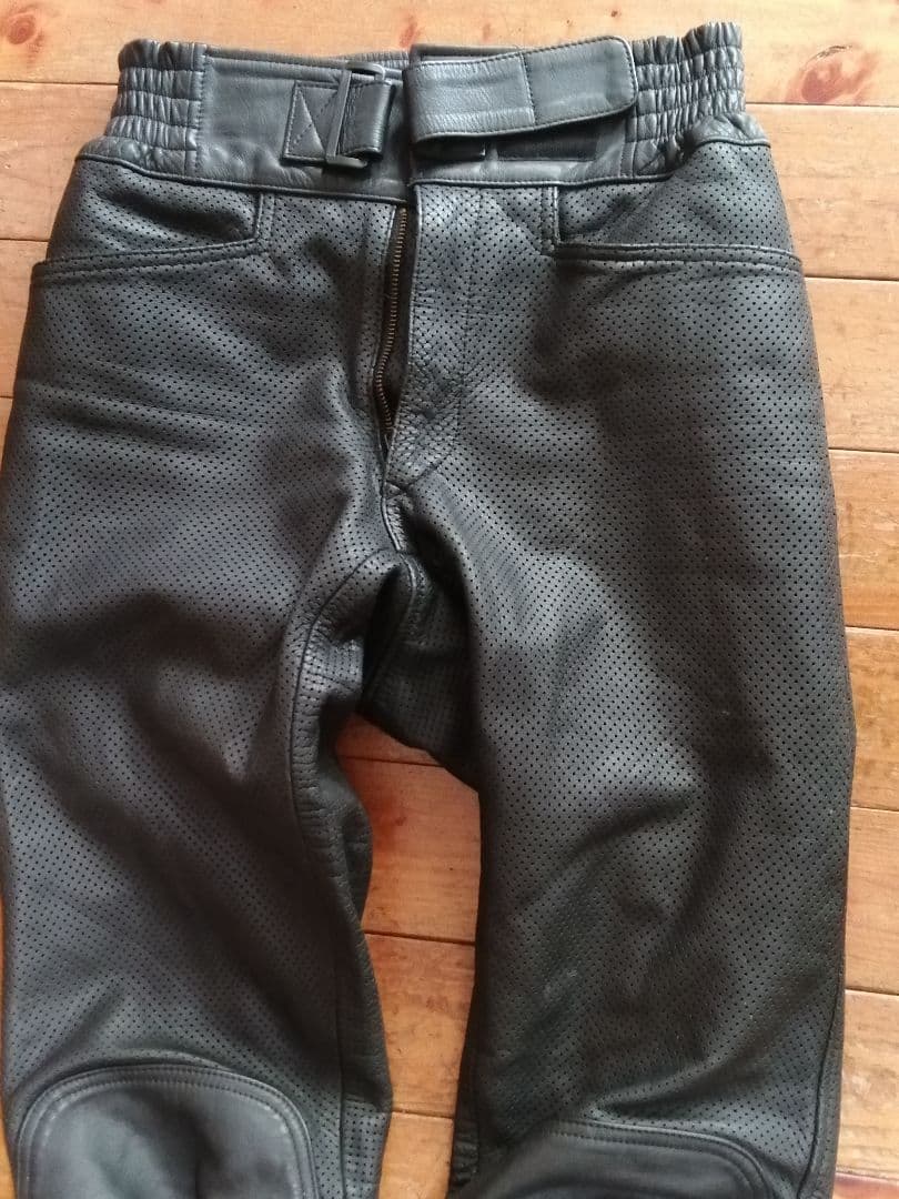 KUSHITANI レザーパンツLLブラック
