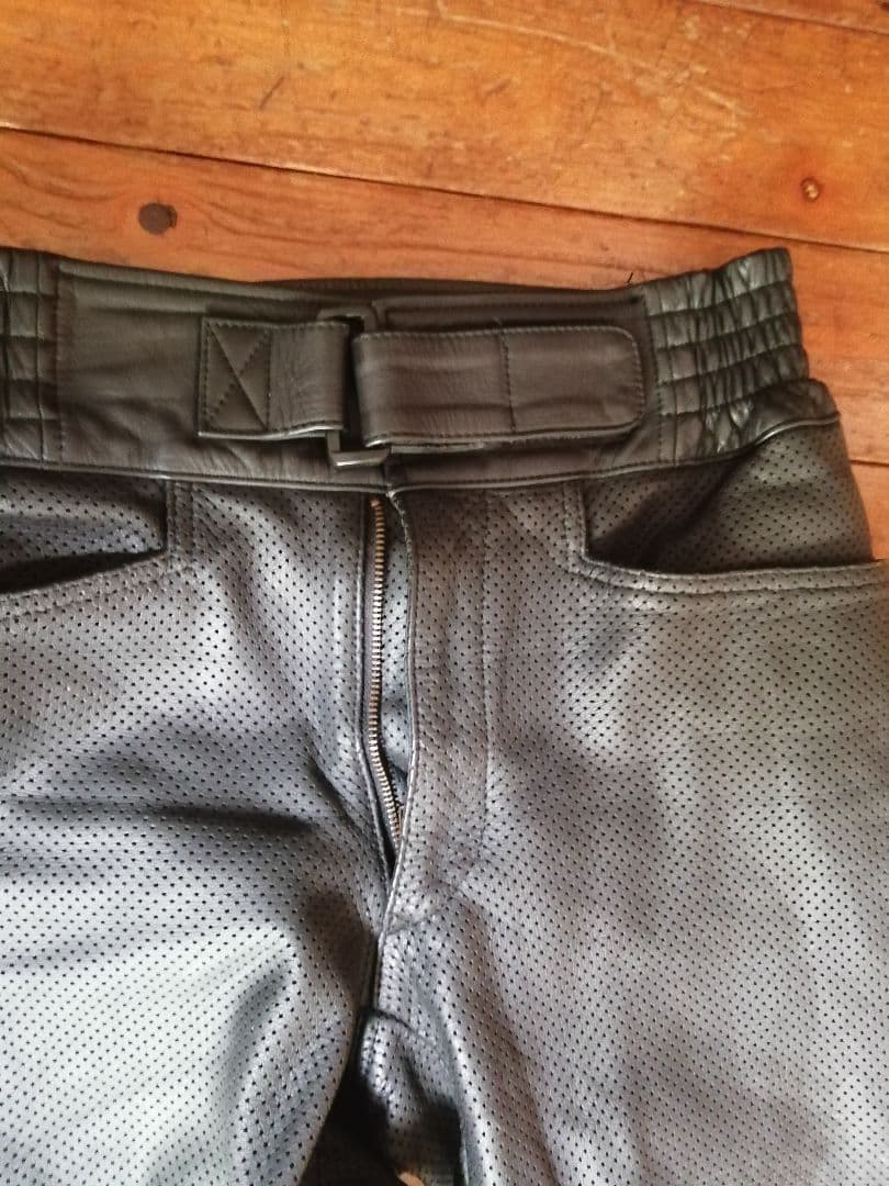 KUSHITANI レザーパンツLLブラック