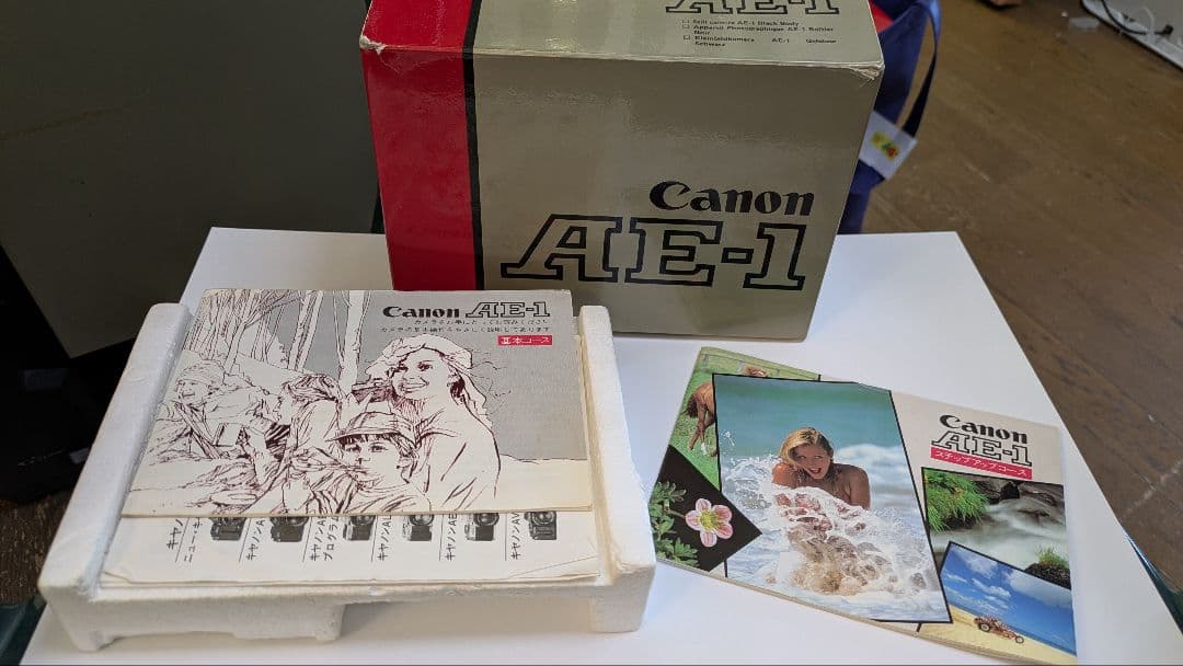 美品、Canon AE-1 ブラック