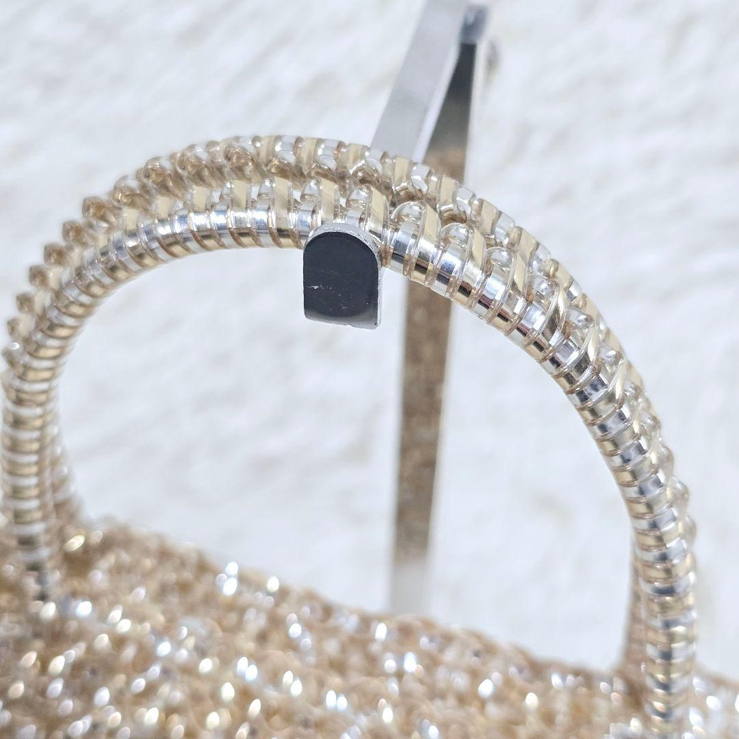 極美品✨アンテプリマ シルバー ゴールド ショルダーバッグ