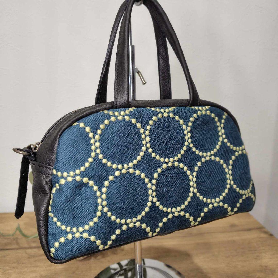 マ*♡様 ミナペルホネン/tambourineタンバリングリーン×クリーム/ラウ