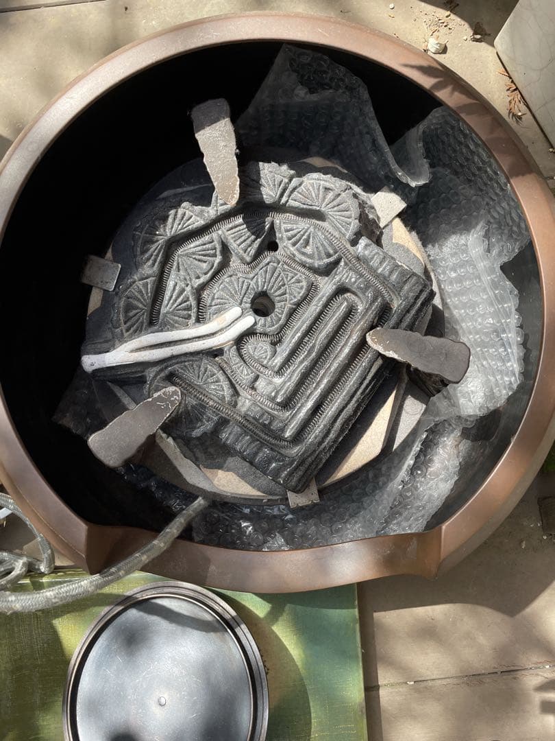 茶道　茶釜　電炉　一式セット