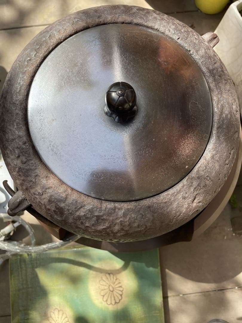 茶道　茶釜　電炉　一式セット