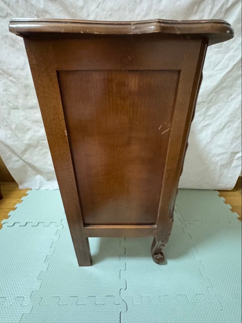 チェスト　猫脚　3段 アンティーク ヴィンテージ