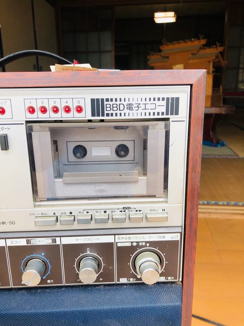 SHARP カセット/8トラックプレーヤー HK-50