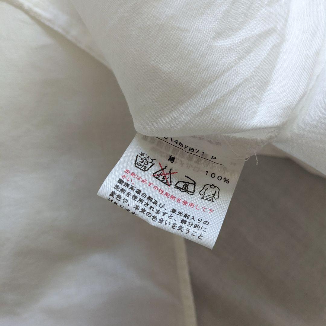 ピンクハウス／フリル♪ 羽織りにもなるゆったりフリルブラウス ホワイト 白