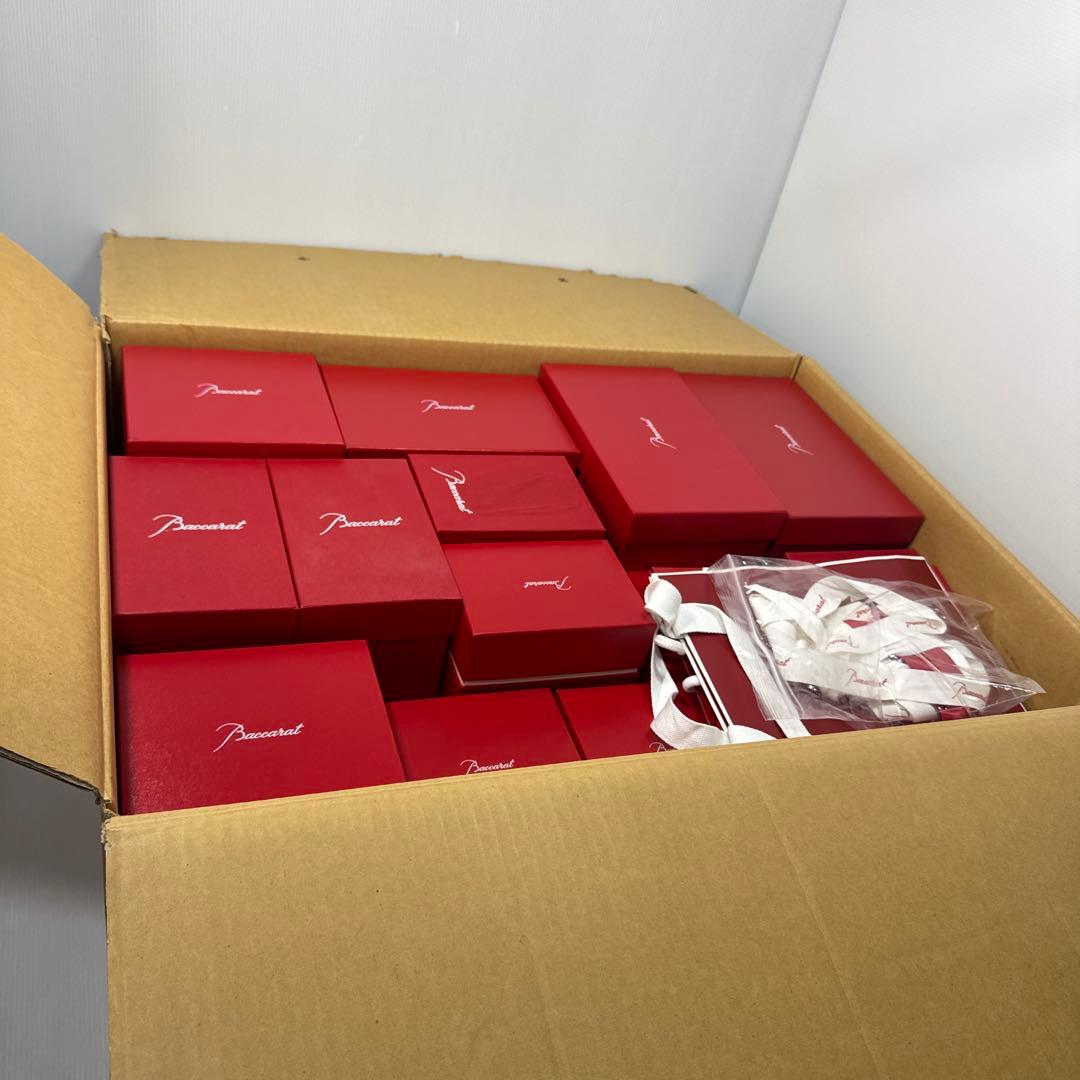 Baccarat バカラ 超大量 空箱 21点 +ショッパーおまけ まとめ