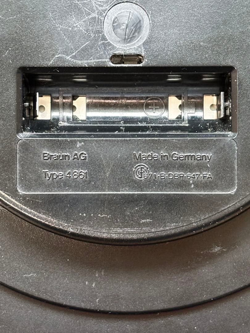 80S オリジナル BRAUN TYPE4861 ウォールクロック　アンティーク