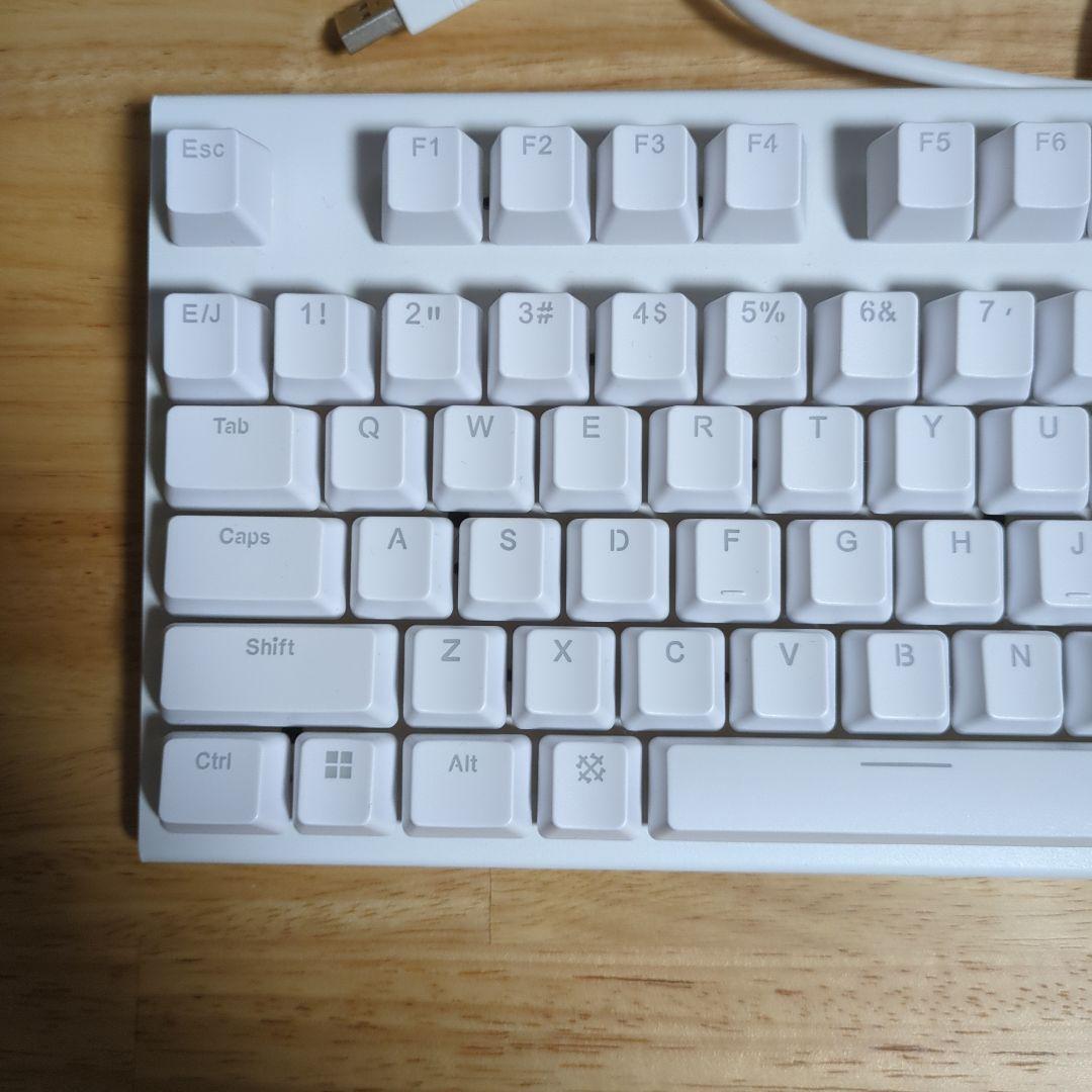 REALFORCE GX1 ホワイト 静音 30ｇ（日本語配列）