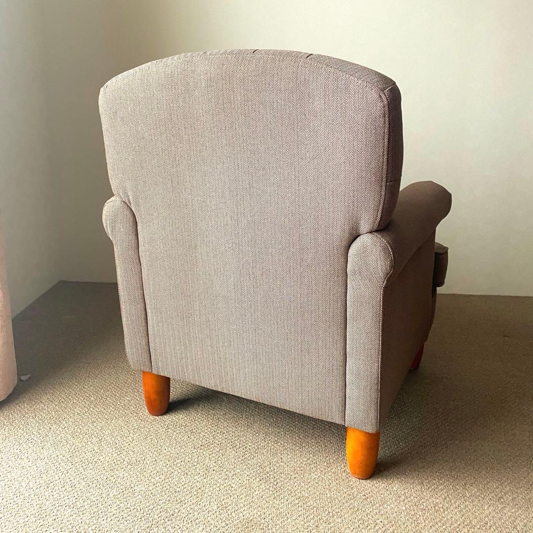 ニトリ★美品　一人掛けソファ　カプリ　クラッシックスタイル　ローソファ