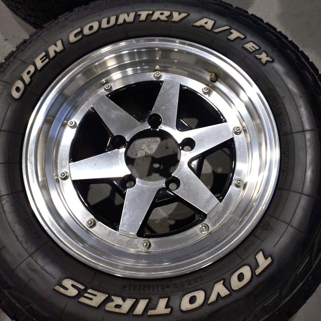 専用出品ジムニーシエラ ロンシャンXR-4 トーヨーオープンカントリー 4本
