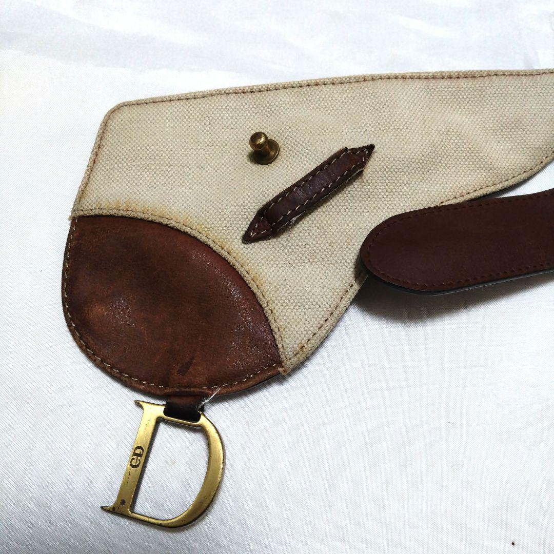 希少　ChristianDior　サドル　ベルト