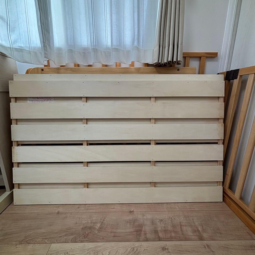 大和屋【アネシス】ベビーベッド 収納付き