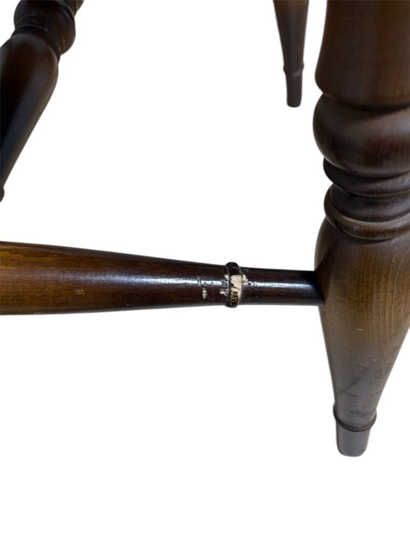 飛騨産業　キツツキマーク　アンティーク　ダイニングチェア　ウィンザーチェア