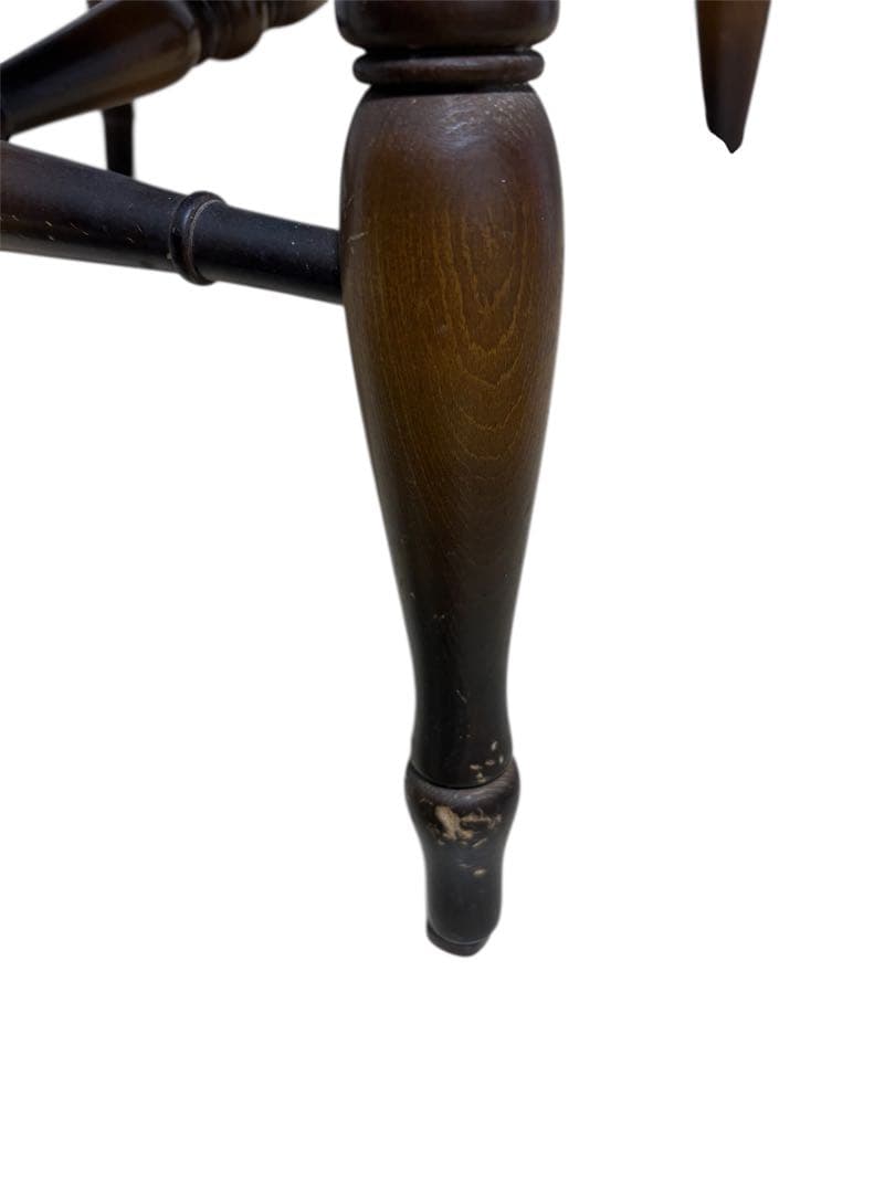 飛騨産業　キツツキマーク　アンティーク　ダイニングチェア　ウィンザーチェア