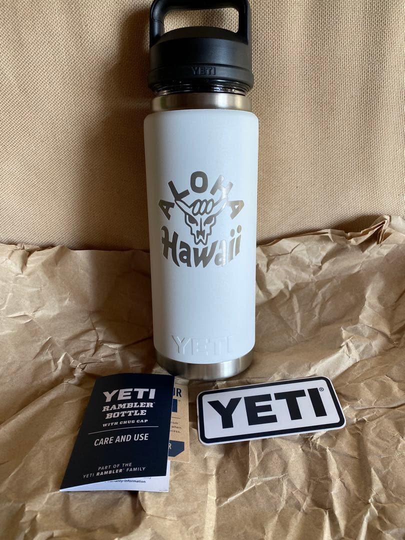 YETI ハワイ限定水筒　ステッカー付き