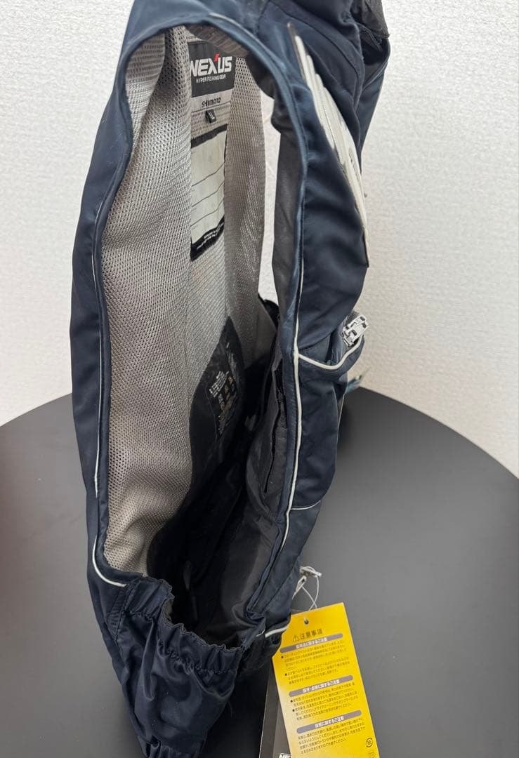 シマノ NEXUS フィッシングベスト ネイビーLLサイズ（管理No.R2）