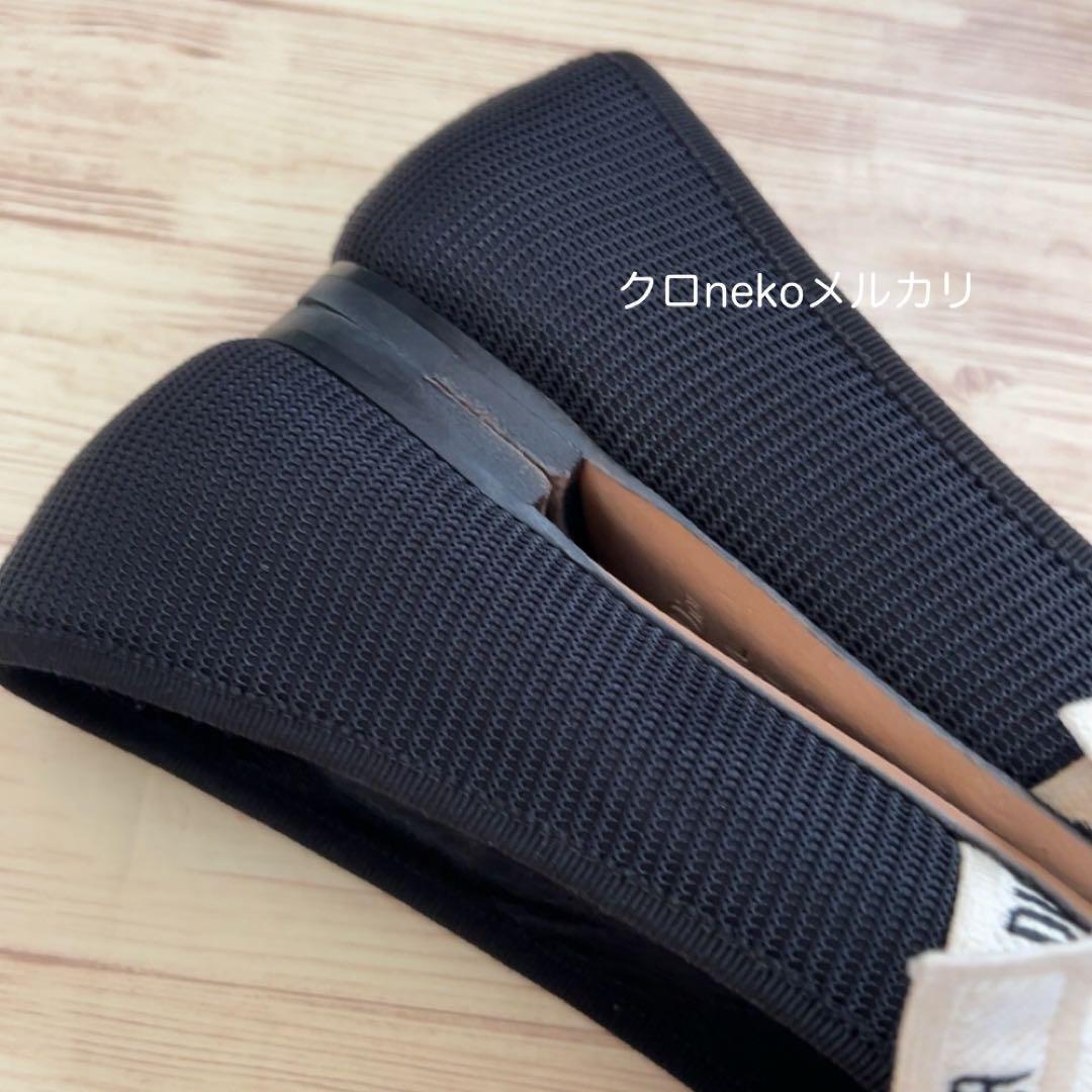 DIORディオールリボンフラットシューズ