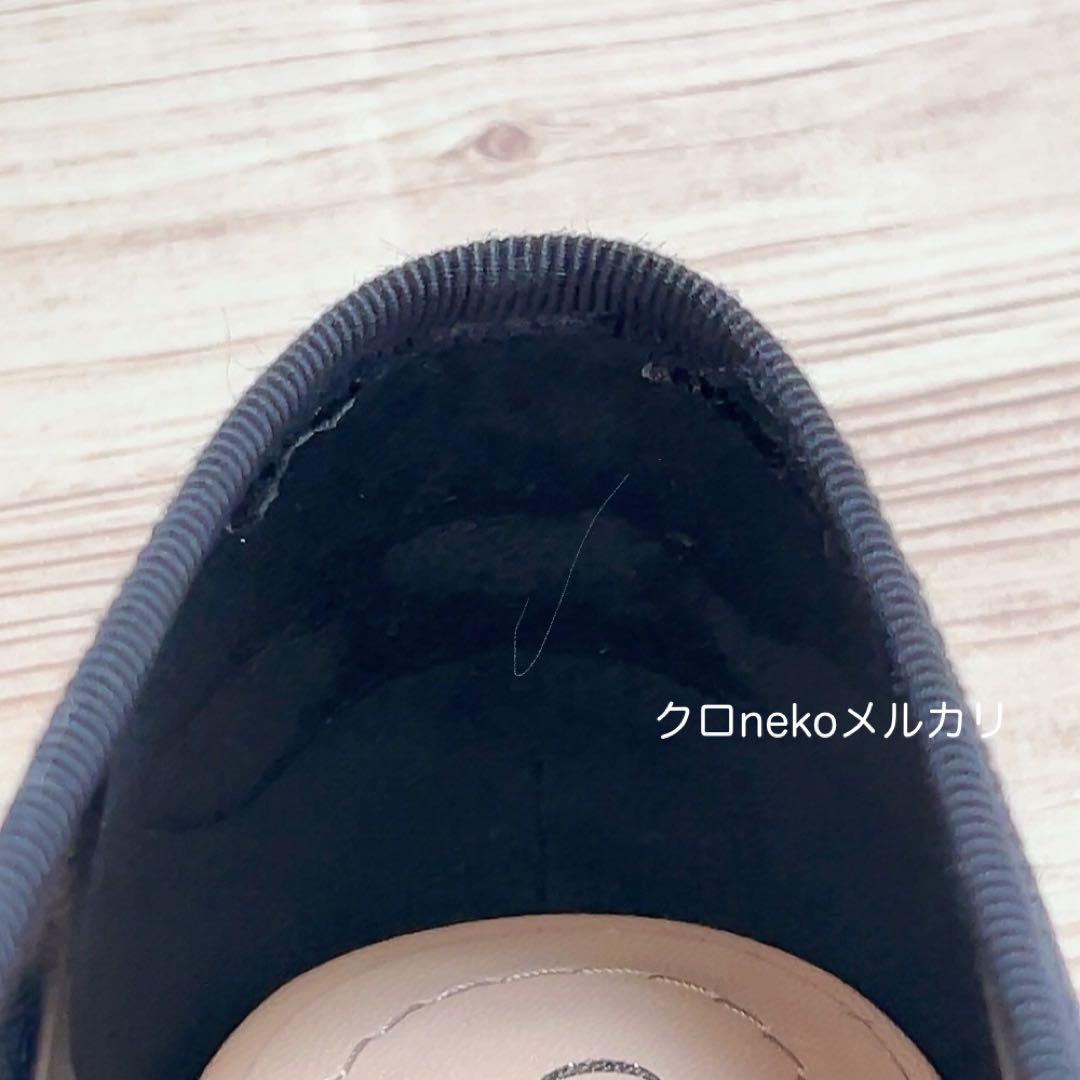 DIORディオールリボンフラットシューズ