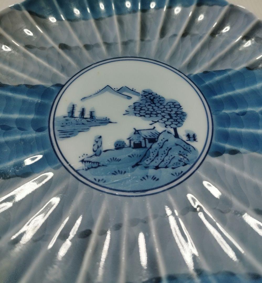 ♥値下げします　希少な高級有田焼き源右衛門作の珍しい 手書き絵大皿です。